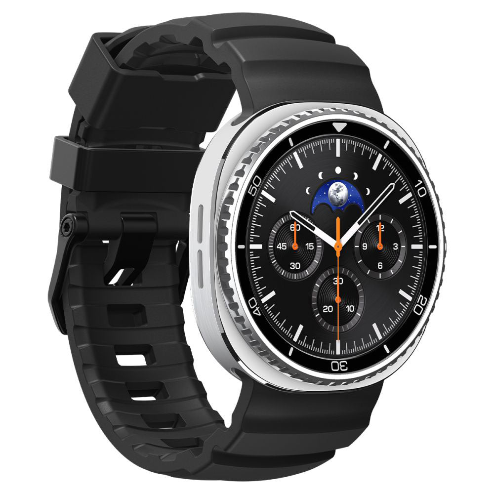 Spigen WBS2 Armband für Samsung Galaxy Watch8 / Watch8 Classic Series, Schwarz AMP10151