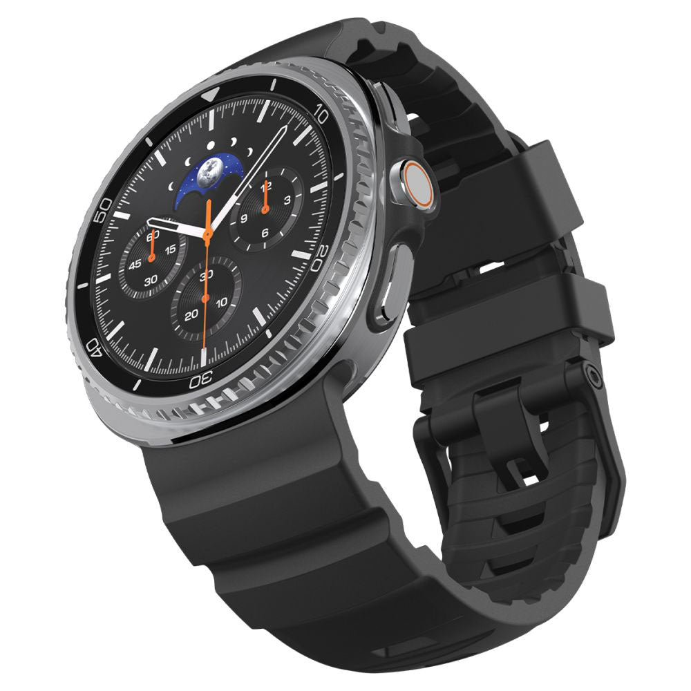 Spigen WBS2 Armband für Samsung Galaxy Watch8 / Watch8 Classic Series, Schwarz AMP10151