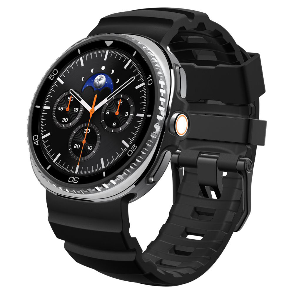Spigen WBS2 Armband für Samsung Galaxy Watch8 / Watch8 Classic Series, Schwarz AMP10151