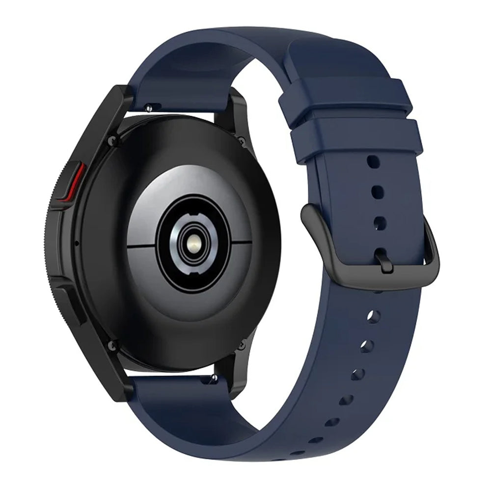 Techsuit W001 Strap for Samsung Galaxy Watch / Huawei Watch Series, 20mm, Dark Blue