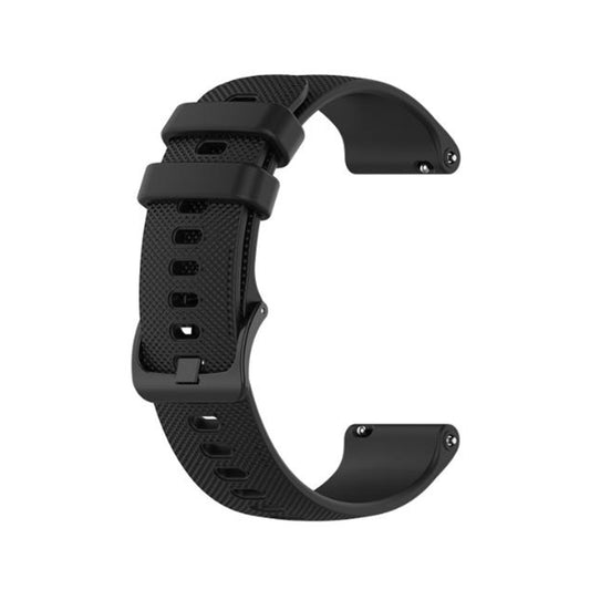 Techsuit W006 Armband für Samsung Galaxy Watch / Huawei Watch Series, 20mm, Schwarz