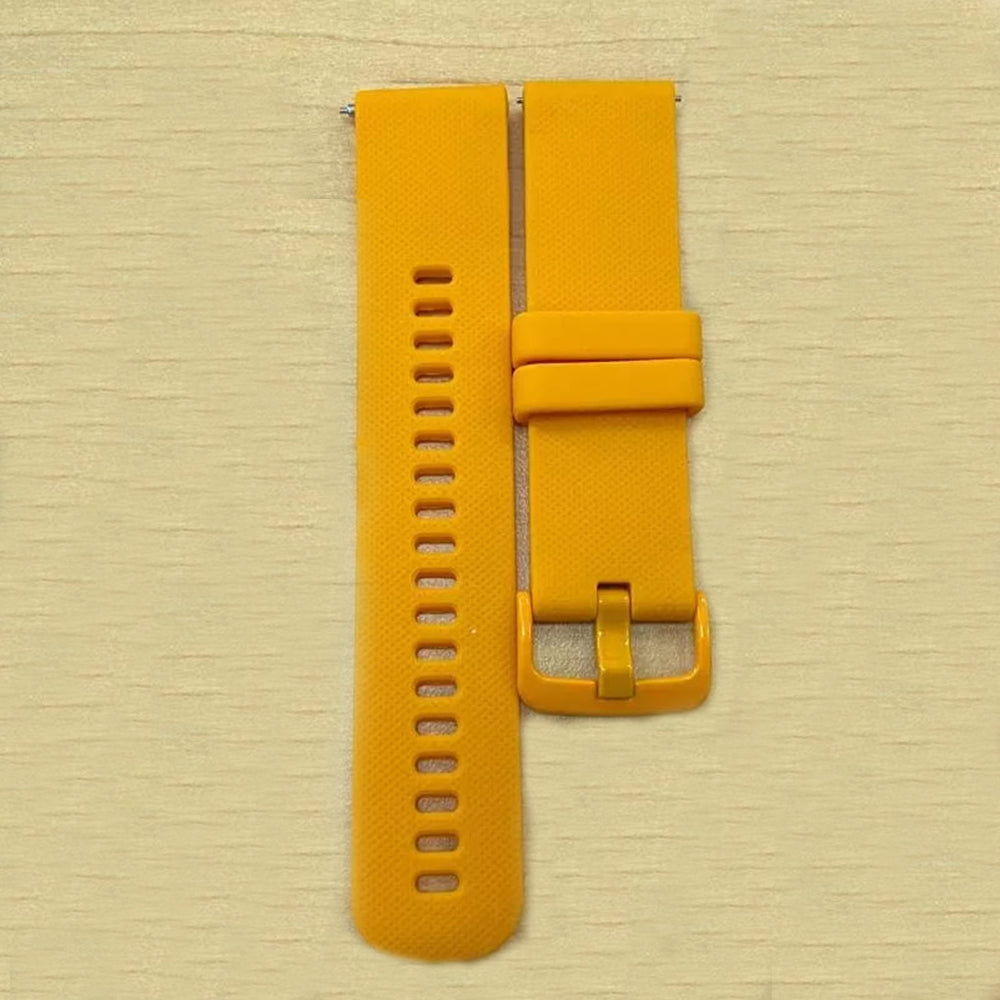 Techsuit W006 Armband für Samsung Galaxy Watch / Huawei Watch Series, 20mm, Orange