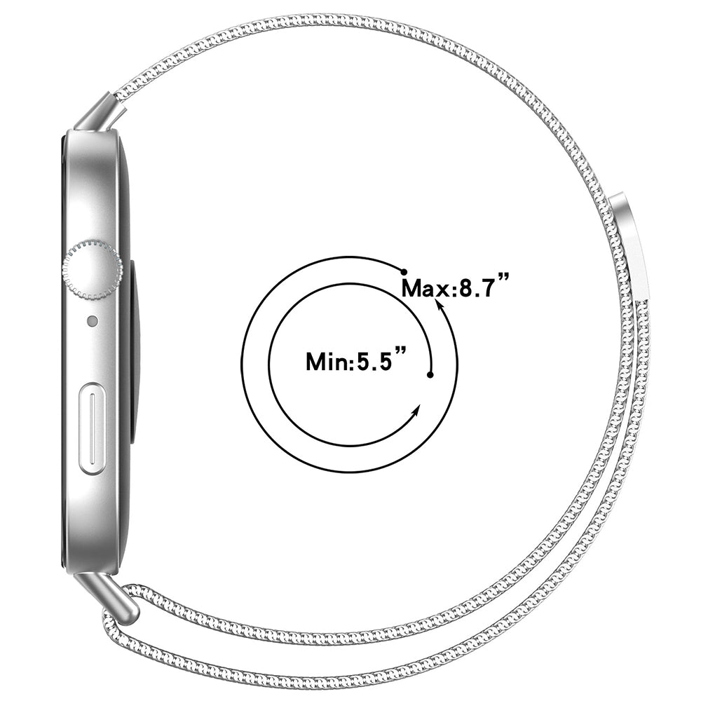 Techsuit W009 Armband für Huawei Watch Fit 4 Pro / Fit 4 / Fit 3, Roségold