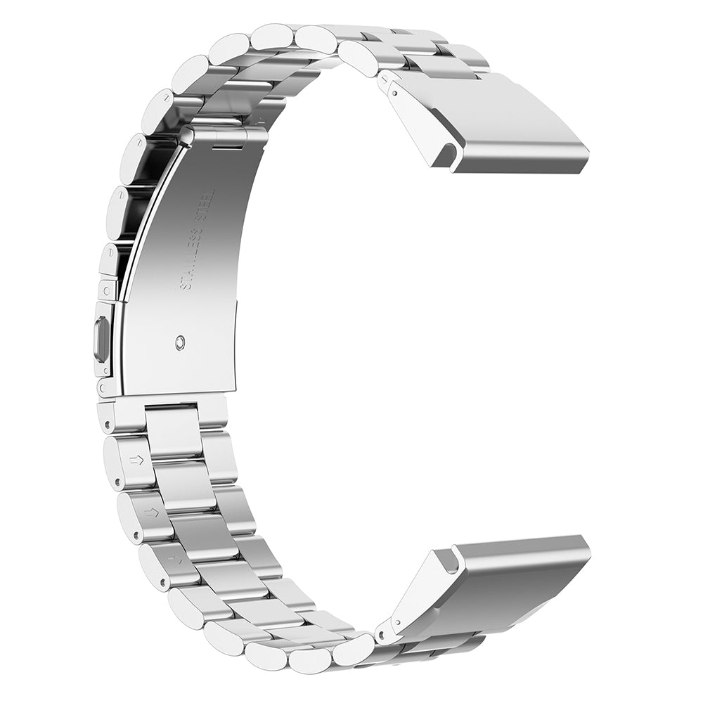 Techsuit W010 Armband für Garmin Watch Fenix Serie, 26mm, Silbern