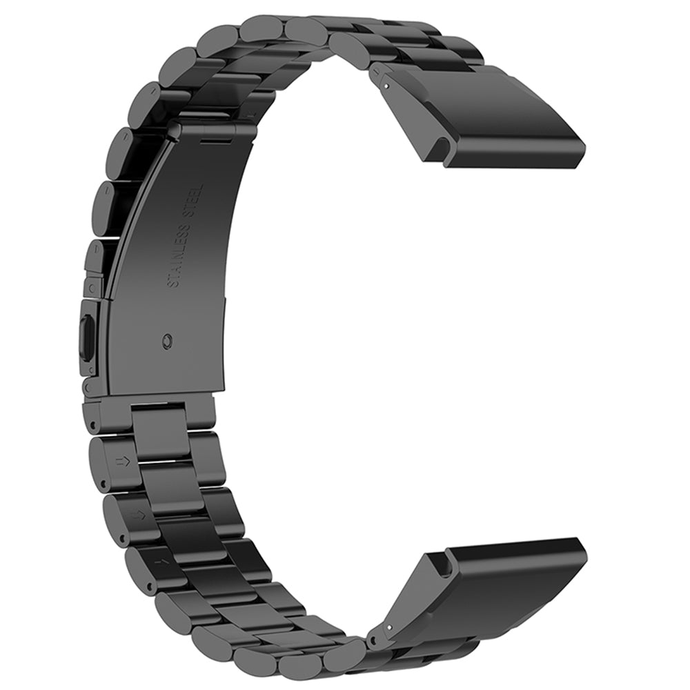 Techsuit W010 Armband für Garmin Watch Fenix Serie, 26mm, Schwarz