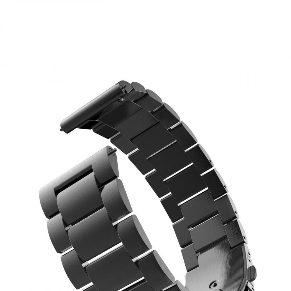 Techsuit W010 Armband für Huawei Watch / Garmin Watch Series, 18mm, Silber