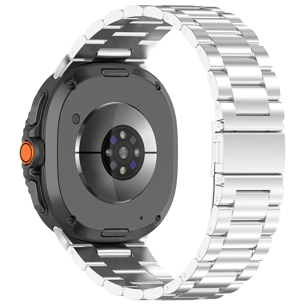 Techsuit W010 Armband für Samsung Galaxy Watch8 / Watch8 Classic Series, Silber