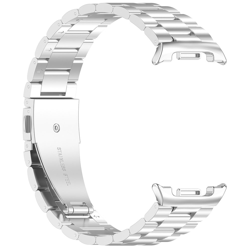 Techsuit W010 Armband für Samsung Galaxy Watch8 / Watch8 Classic Series, Silber