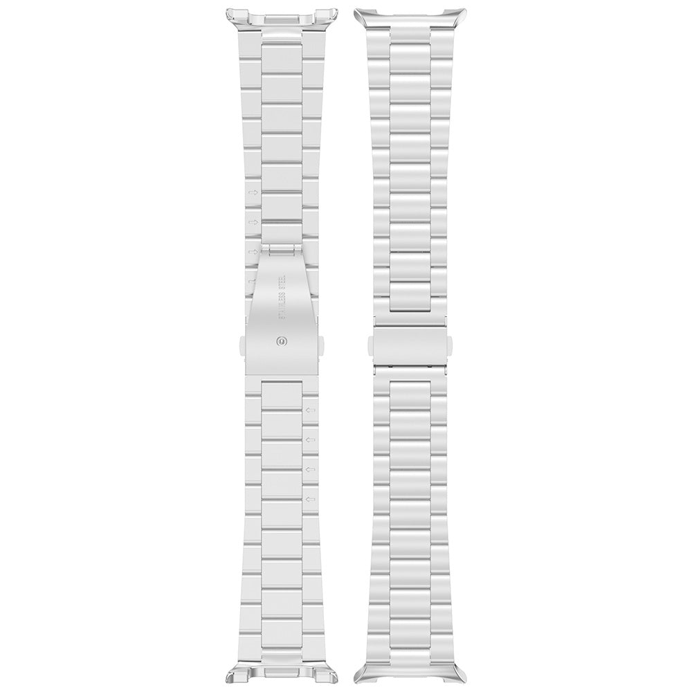 Techsuit W010 Armband für Samsung Galaxy Watch8 / Watch8 Classic Series, Silber