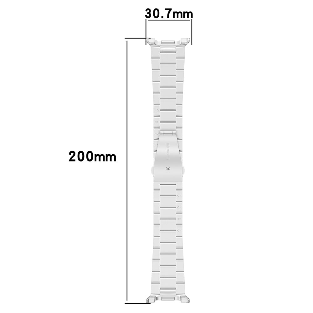 Techsuit W010 Armband für Samsung Galaxy Watch8 / Watch8 Classic Series, Silber