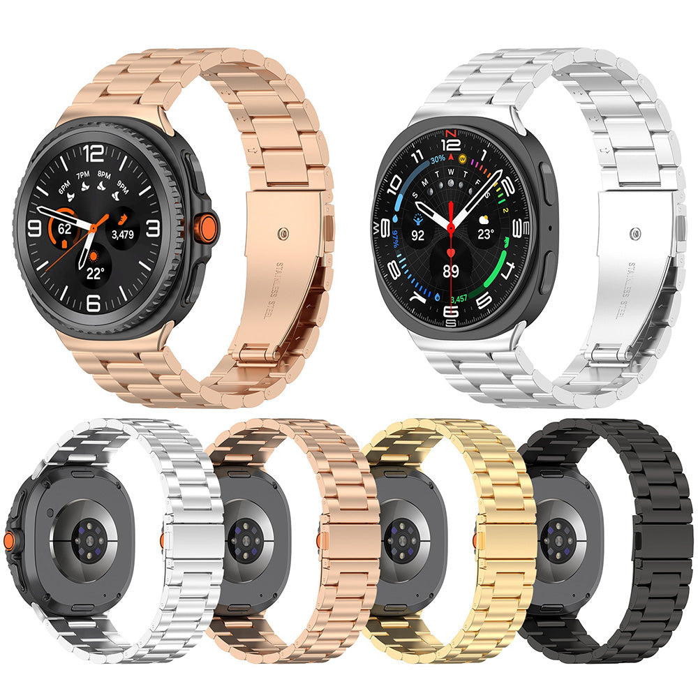 Techsuit W010 Armband für Samsung Galaxy Watch8 / Watch8 Classic Series, Schwarz