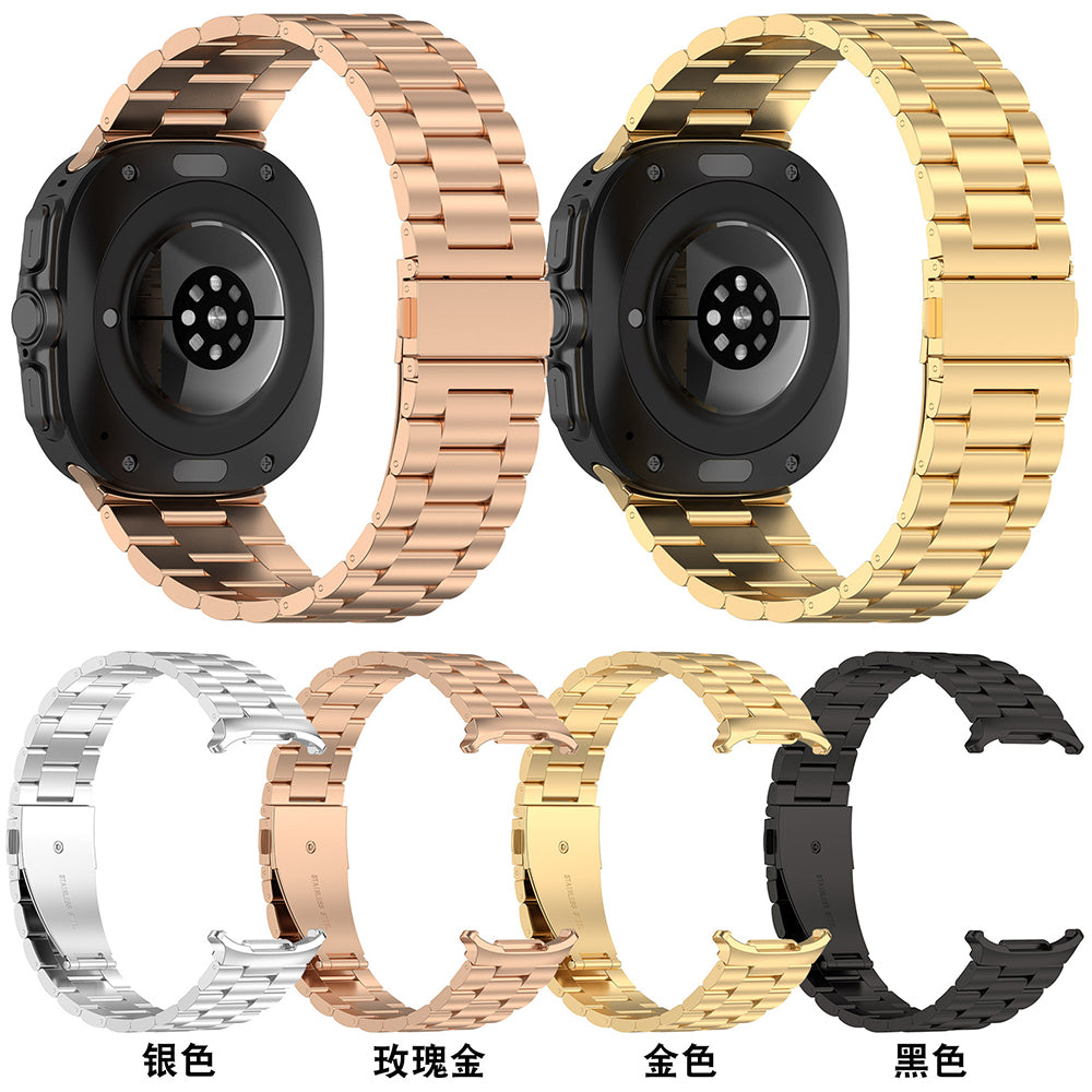 Techsuit W010 Armband für Samsung Galaxy Watch Ultra, Silber