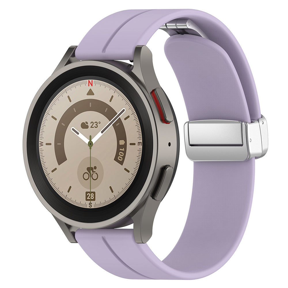 Techsuit W011 Strap for Samsung Galaxy Watch / Huawei Watch Series, 20mm, Purple