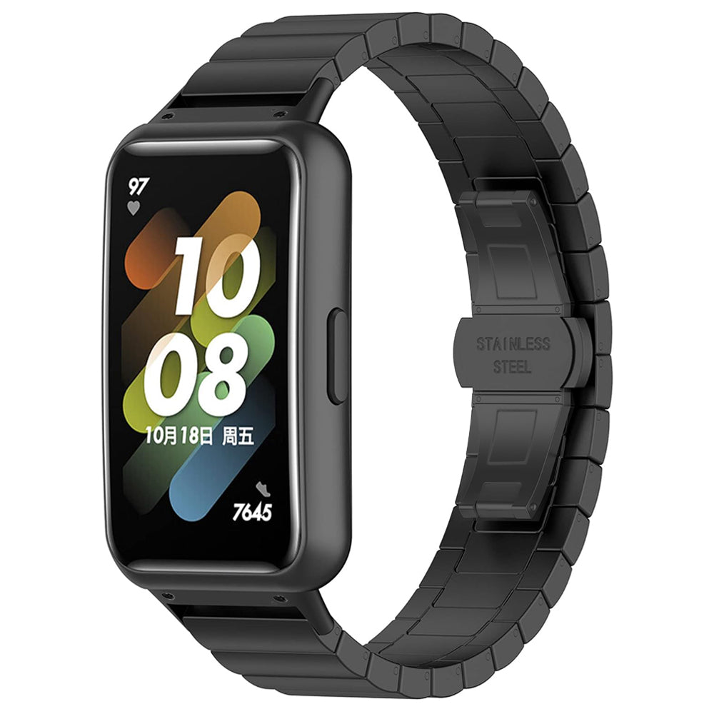 Techsuit W012 Armband für Garmin Instinct / Approach / Fenix Watch Series, 20mm, Schwarz