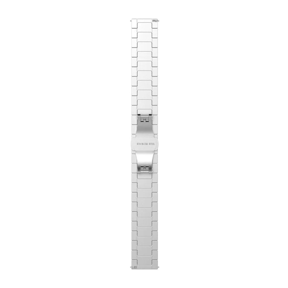 Techsuit W012 Armband für Huawei Watch / Xiaomi Watch Series, 22mm, Silberfarben