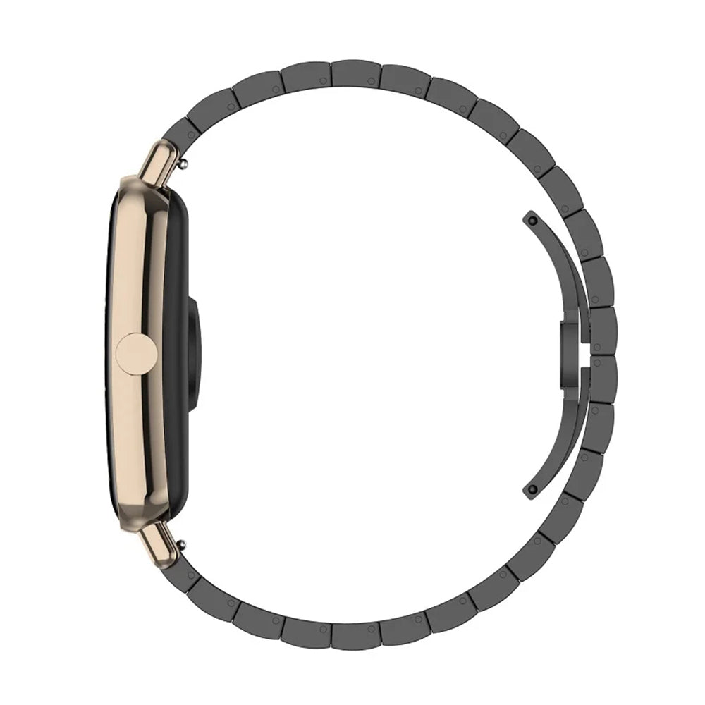 Techsuit W012 Armband für Huawei Watch / Xiaomi Watch Series, 22mm, Silberfarben