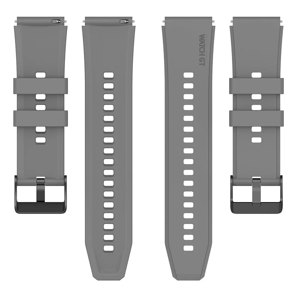 Techsuit W026 Armband für Huawei Watch / Xiaomi Watch Series, 22mm, Grau