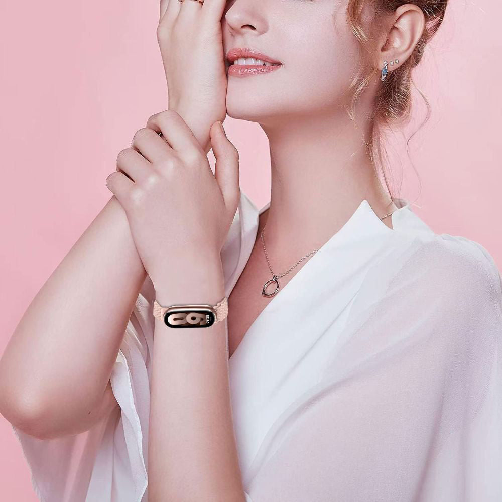 Techsuit W032 Armband für Xiaomi Smart Band 9 / 8, Rosa