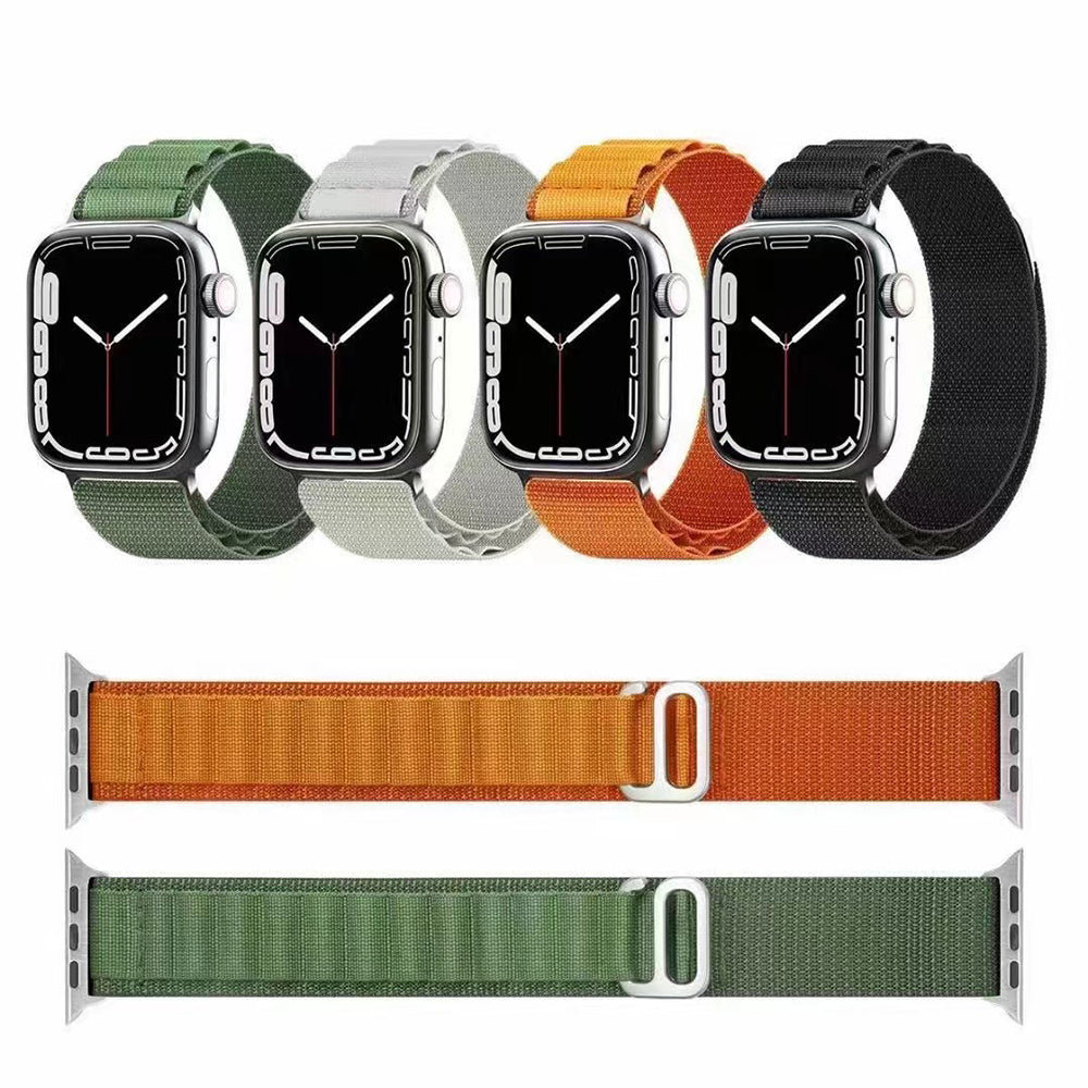 Techsuit W037 Armband für Apple Watch 42mm / 41mm / 40mm / 38mm Serie, Weiß