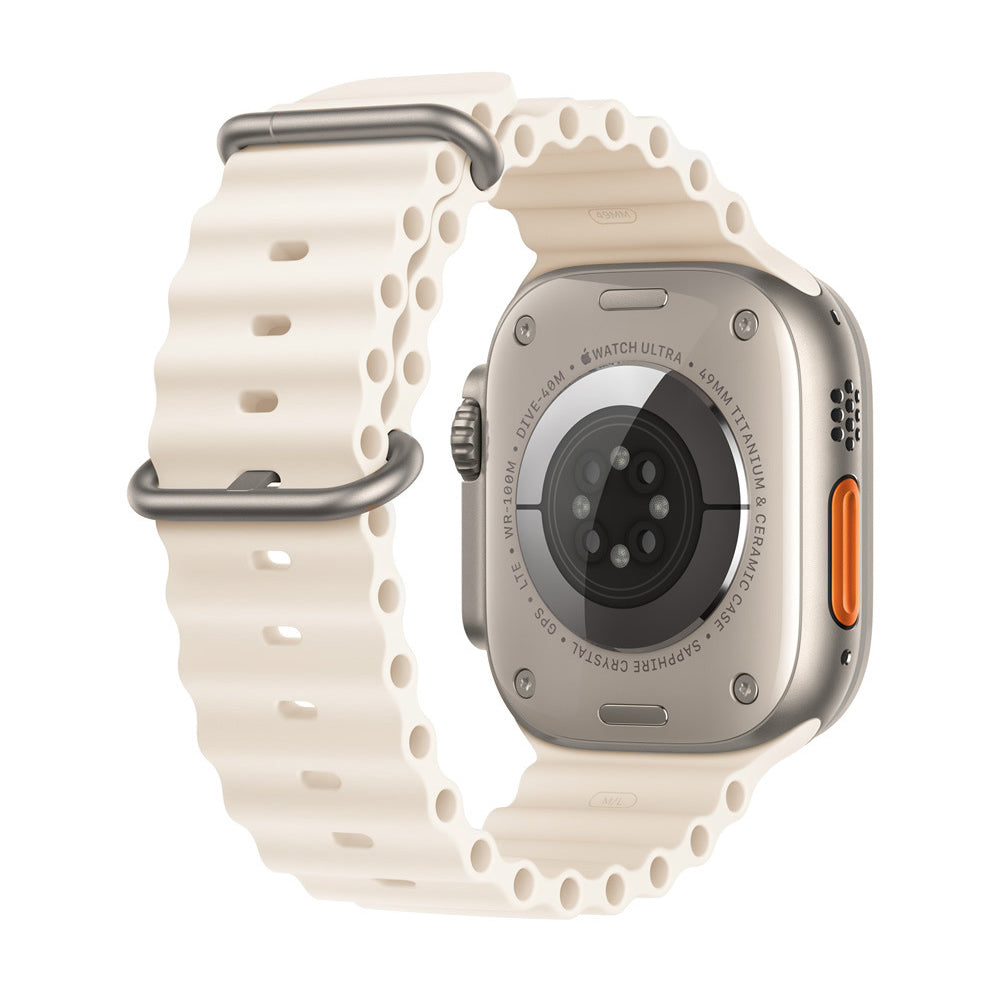 Techsuit W038 Armband für Apple Watch 49mm / 46mm / 45mm / 44mm / 42mm Serie, Rosa