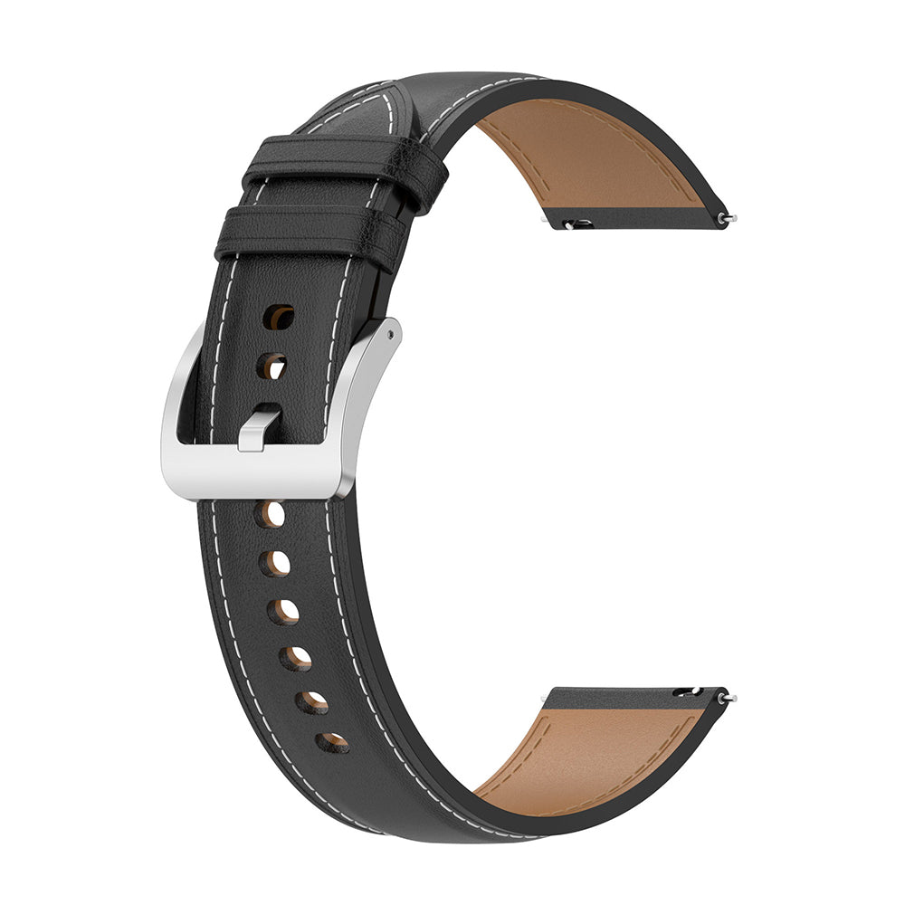 Techsuit W048 Armband für Huawei Watch / Xiaomi Watch Series, 22mm, Schwarz