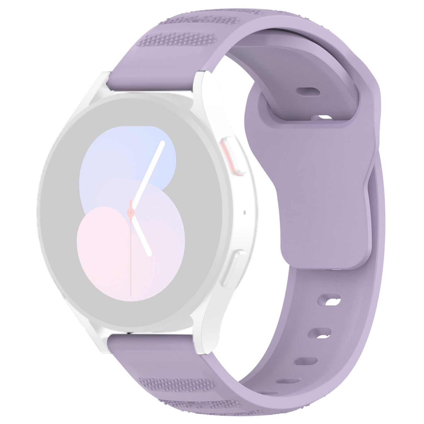 Techsuit W050 Armband für Huawei Watch / Xiaomi Watch Series, 22mm, Lila