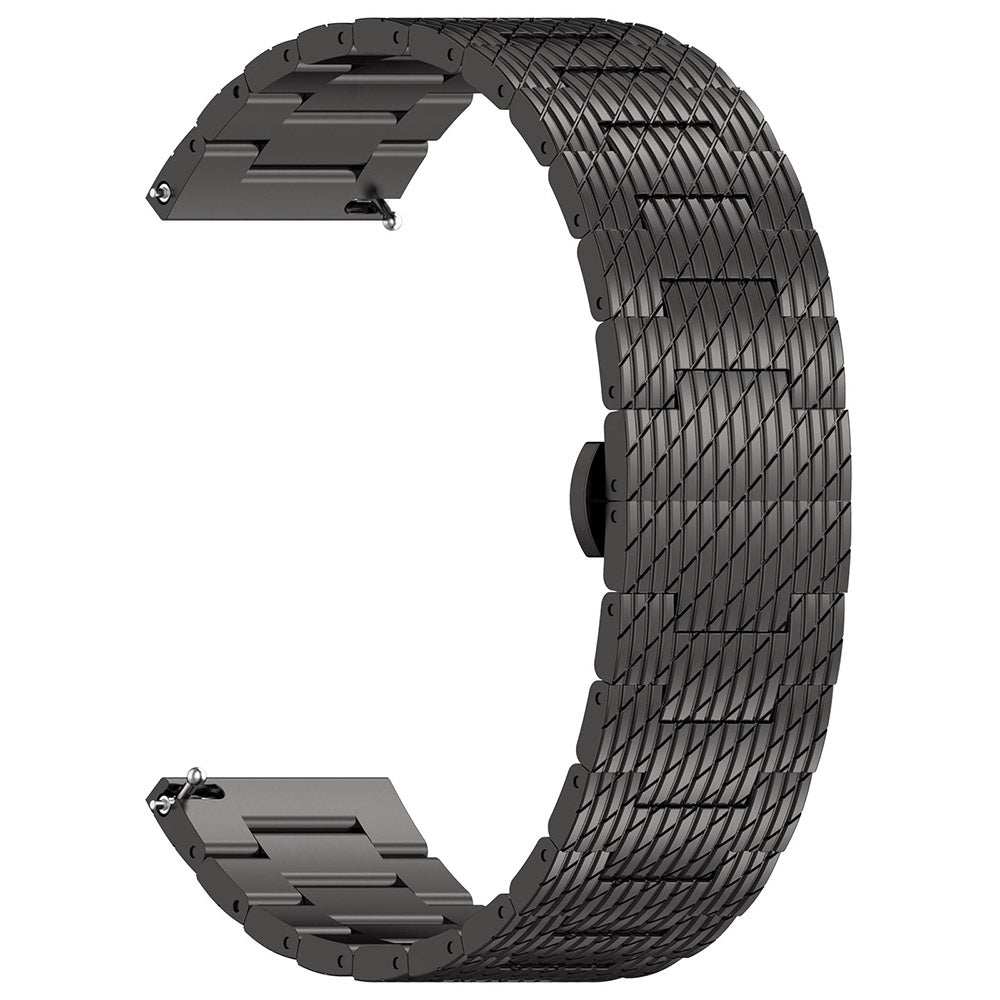 Techsuit W052 Strap for Huawei Watch / Xiaomi Watch Series, 22mm, Black