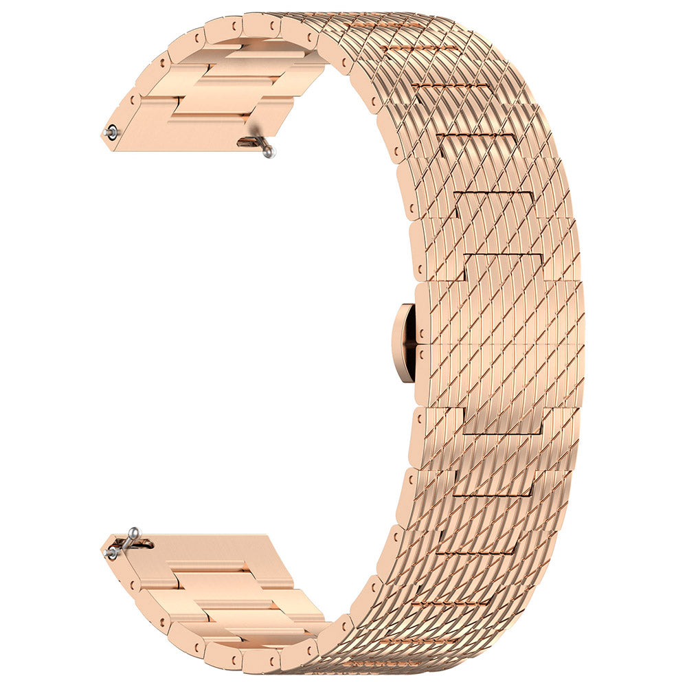 Techsuit W052 Armband für Huawei Watch / Xiaomi Watch Series, 22mm, Roségold