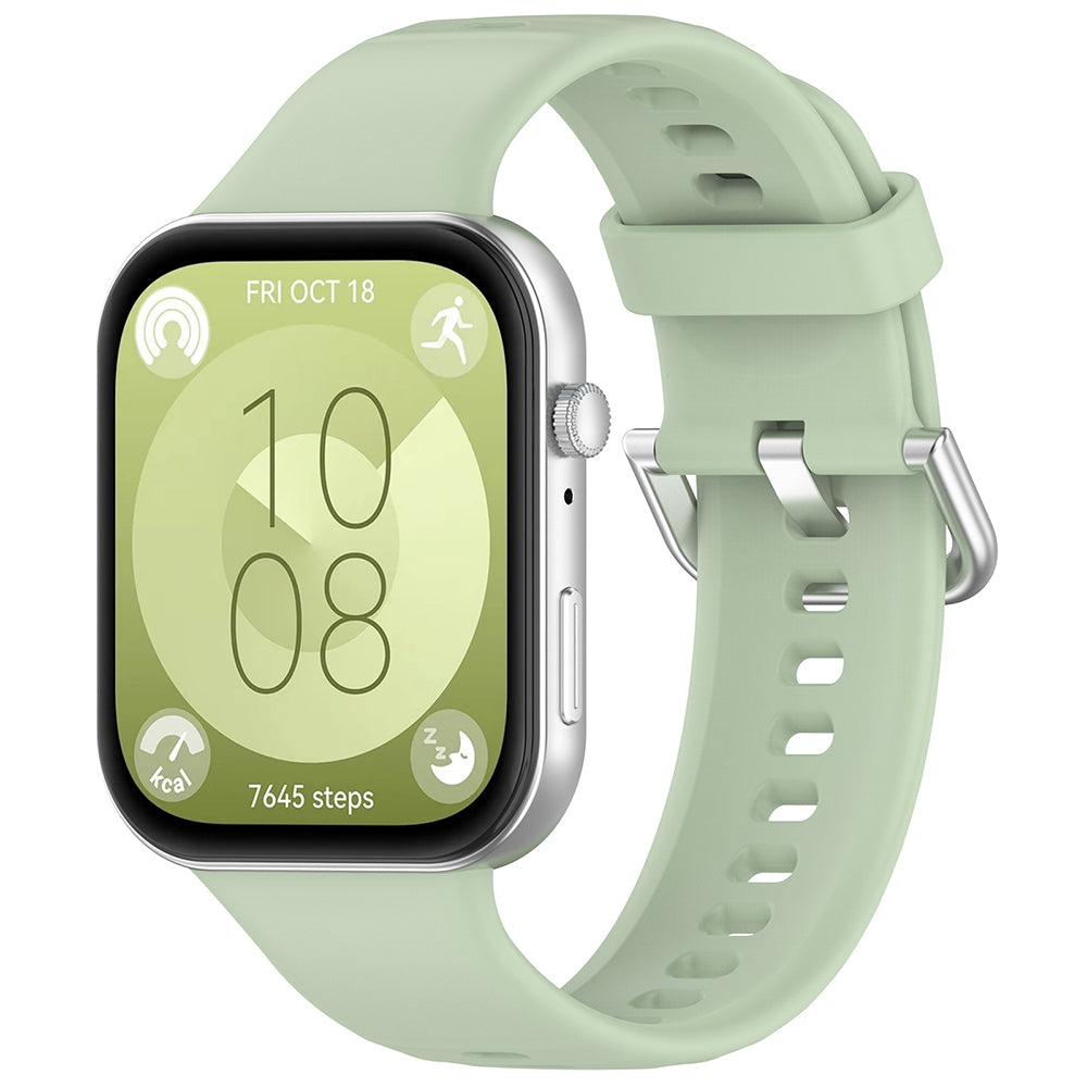 Techsuit W061 Strap for Huawei Watch Fit 4 Pro / Fit 4 / Fit 3, Light Green