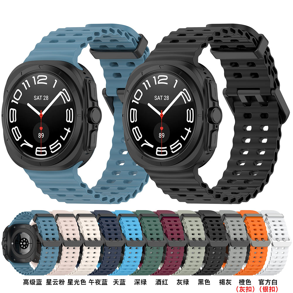 Techsuit W062 Armband für Samsung Galaxy Watch Ultra, Hellgrün