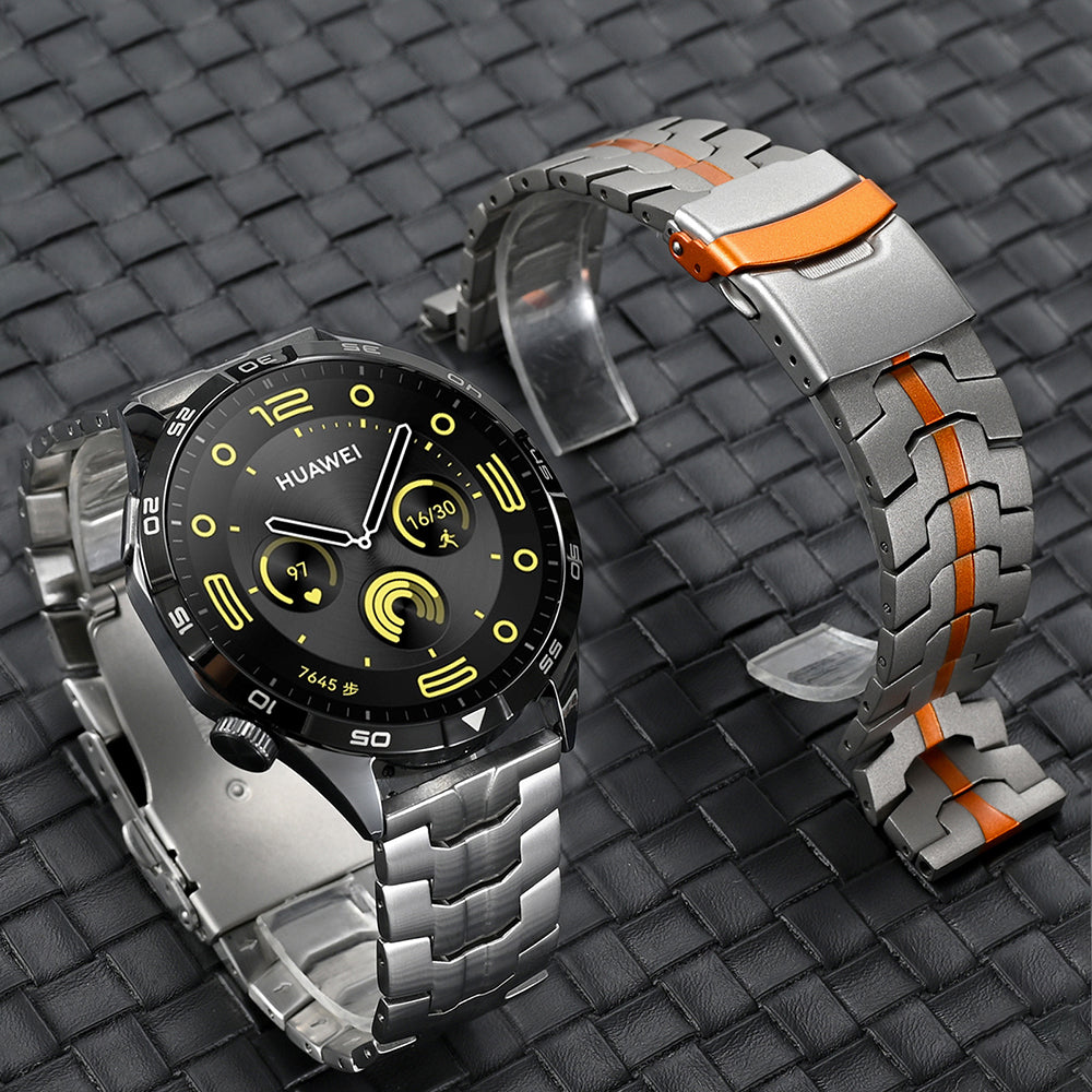 Techsuit W063 Strap for Huawei Watch / Xiaomi Watch Series, Orange