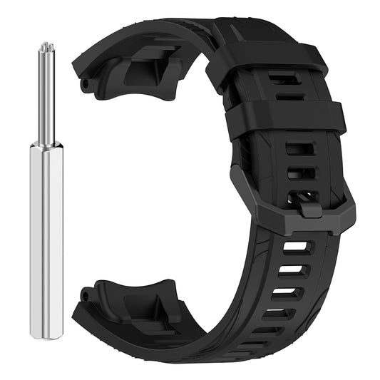 Techsuit W067 Armband für Amazfit T-Rex 3, Schwarz