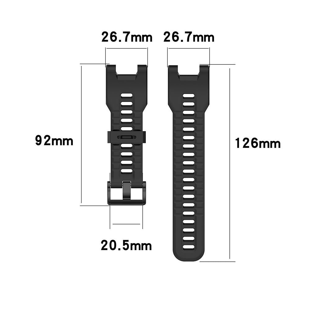 Techsuit W067 Armband für Amazfit T-Rex Pro / T-Rex, Marineblau