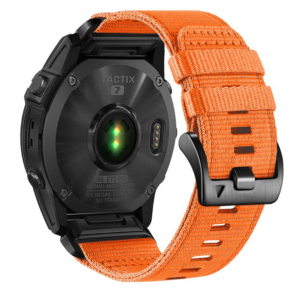Techsuit W070 Strap for Garmin Instinct / Approach / Fenix Watch Series, 20mm, Orange