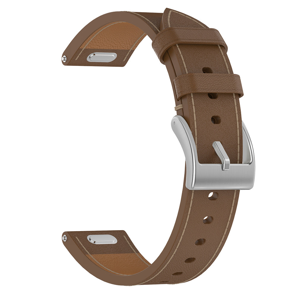 Techsuit W073 Armband für Huawei Watch / Garmin Watch Series, 18mm, Braun