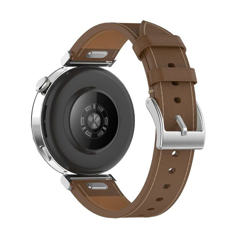 Techsuit W073 Armband für Huawei Watch / Garmin Watch Series, 18mm, Braun