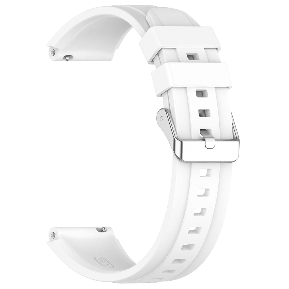 Techsuit W075 Armband für Huawei Watch / Garmin Watch Series, Weiß