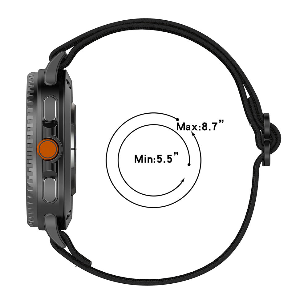 Techsuit W080 Armband für Samsung Galaxy Watch 8 Classic / Watch8 44mm / Watch 8 40mm, Dunkelgrün