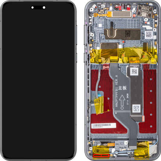 Display mit Touchscreen Honor Magic7 Pro, mit Rahmen, Schwarz, Service Pack 0235AMRV