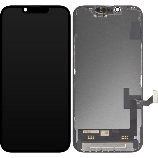 Touchscreen Display JK für Apple iPhone 14, mit Rahmen, OLED Version, Schwarz