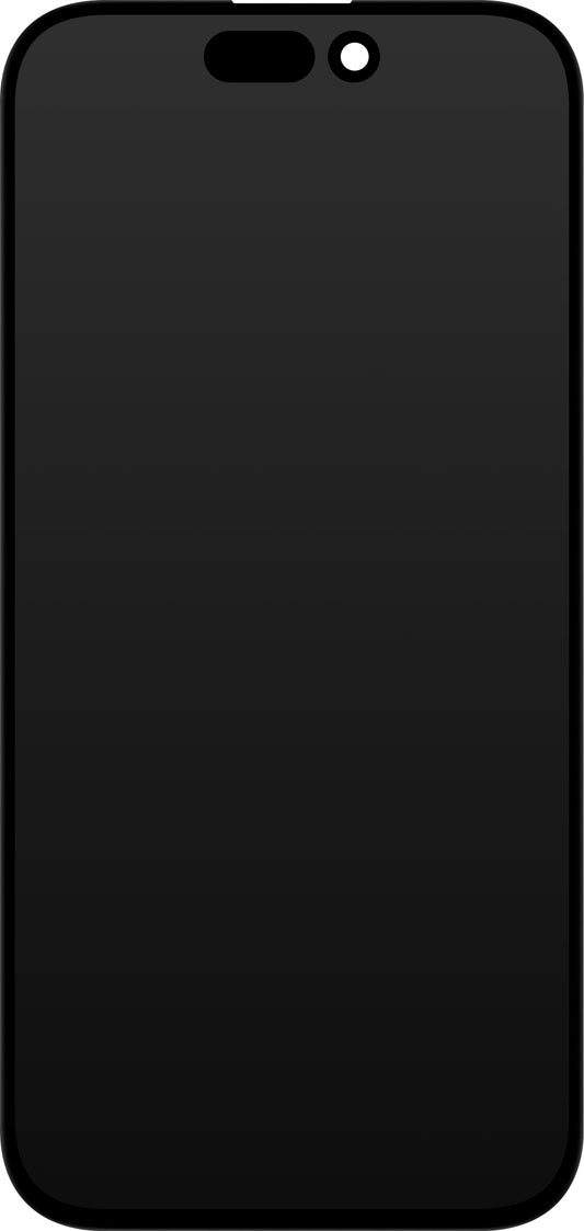 JK Touchscreen Display für Apple iPhone 15 Pro, mit Rahmen, In-Cell LCD Version, Schwarz