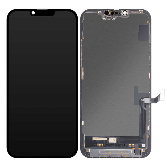 Touchscreen Display JK für Apple iPhone 14 Plus, mit Rahmen, In-Cell LCD Version, Schwarz