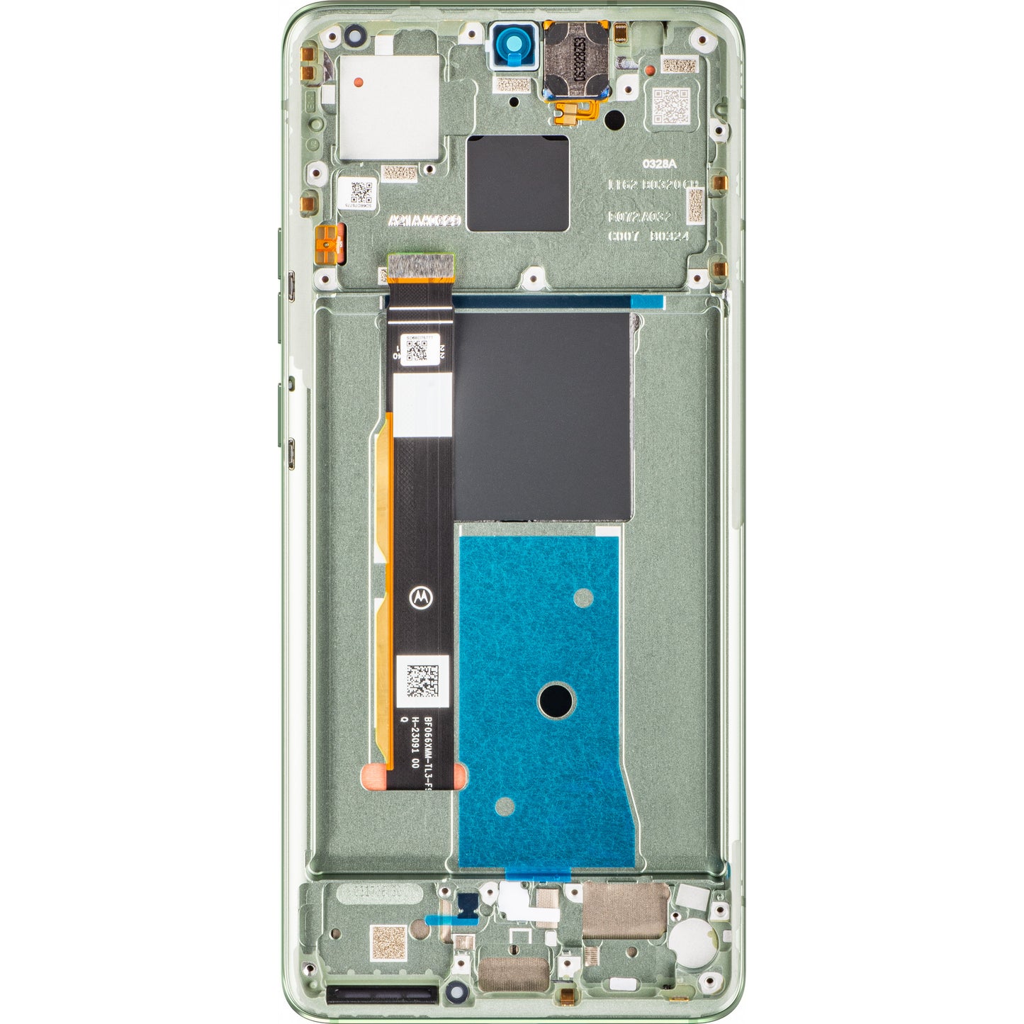 Motorola Edge 40 Touchscreen-Display mit Rahmen, Nebula Grün, Service Pack 5D68C22672