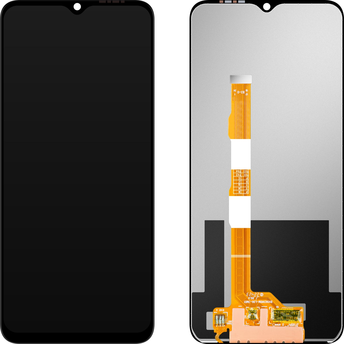 Display mit Touchscreen MP kompatibel mit vivo Y35 5G