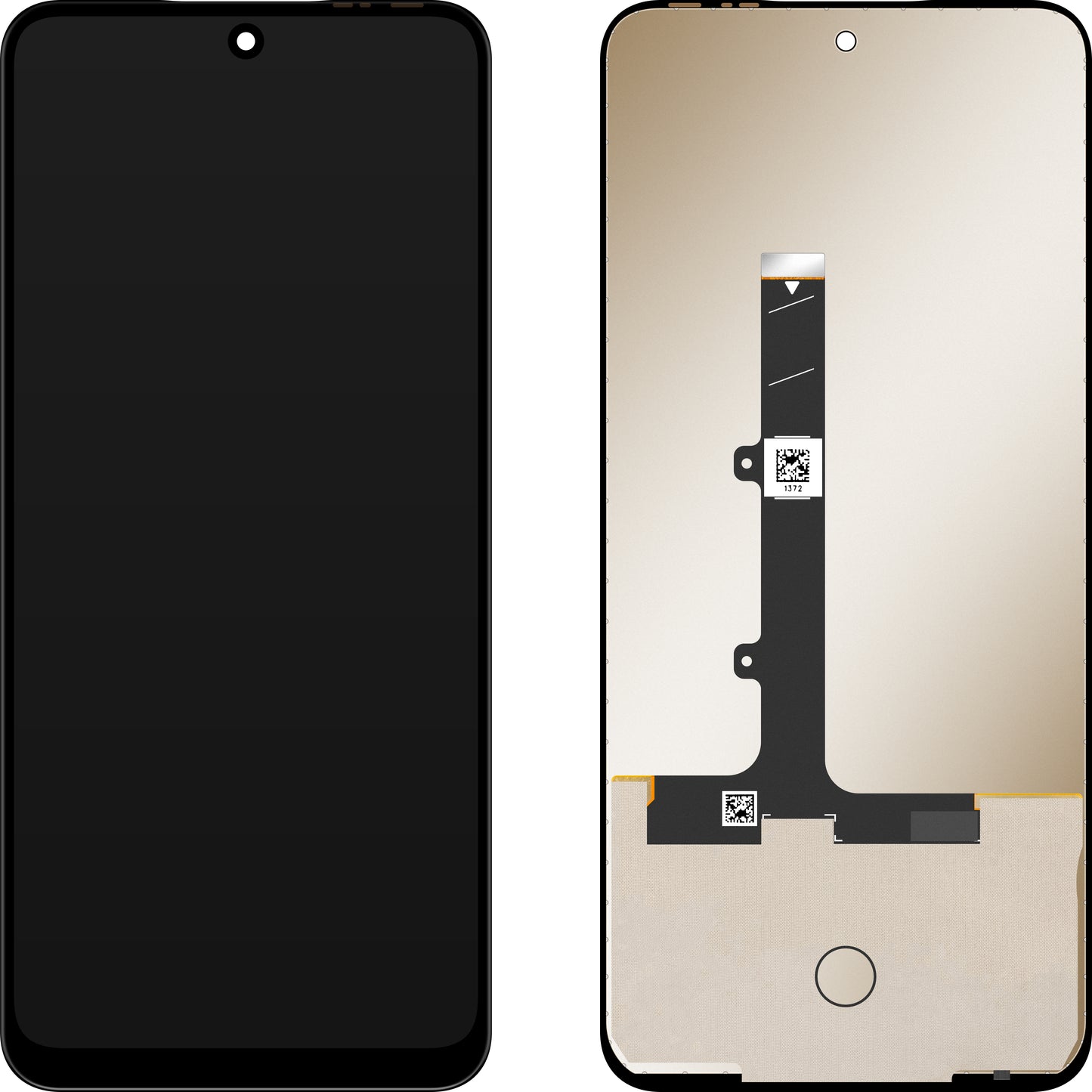 Display mit Touchscreen MP kompatibel mit Infinix Hot 50 Pro 4G / itel S25 / Tecno Spark 30 Pro