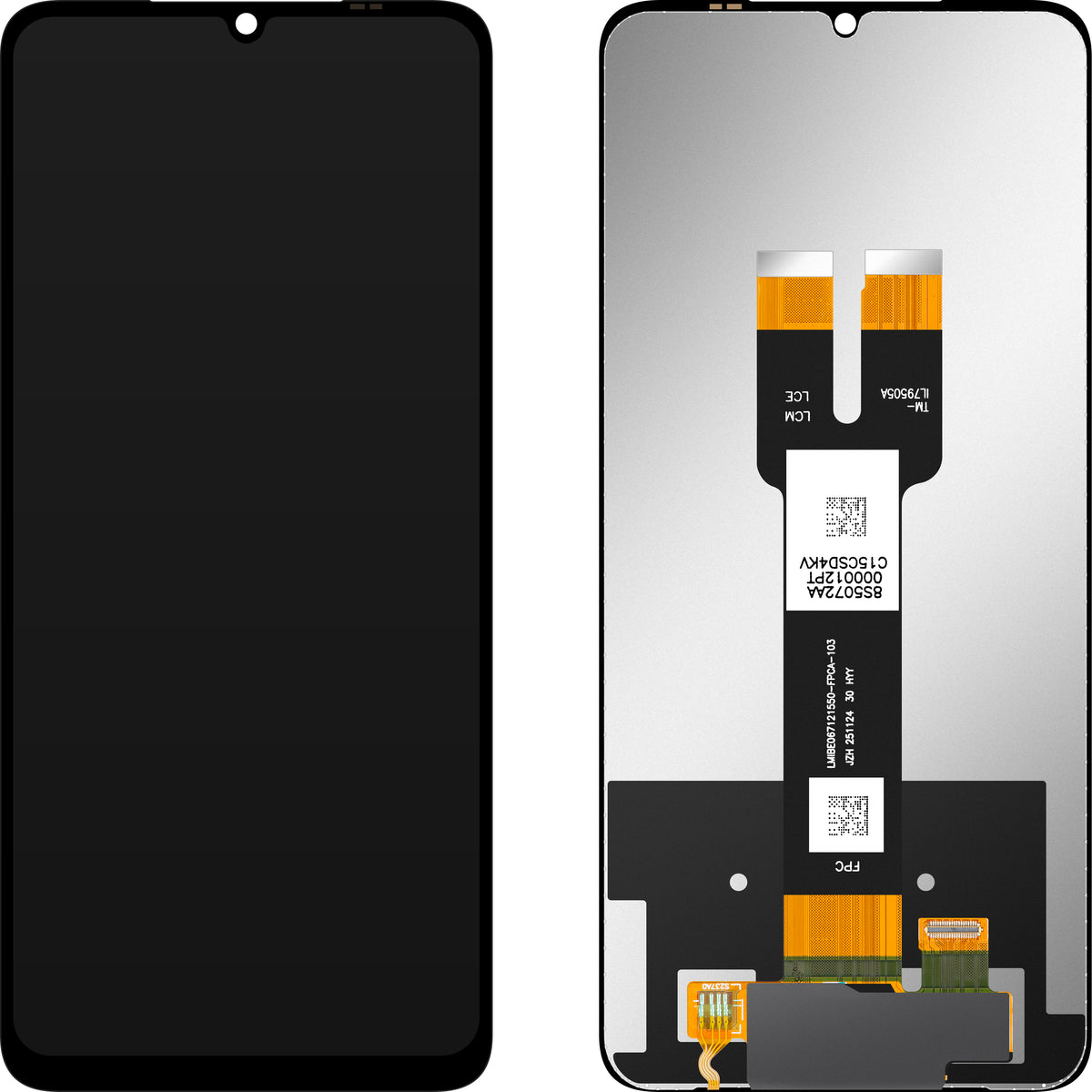 MP Touchscreen-Display kompatibel mit Samsung Galaxy A07 5G A076