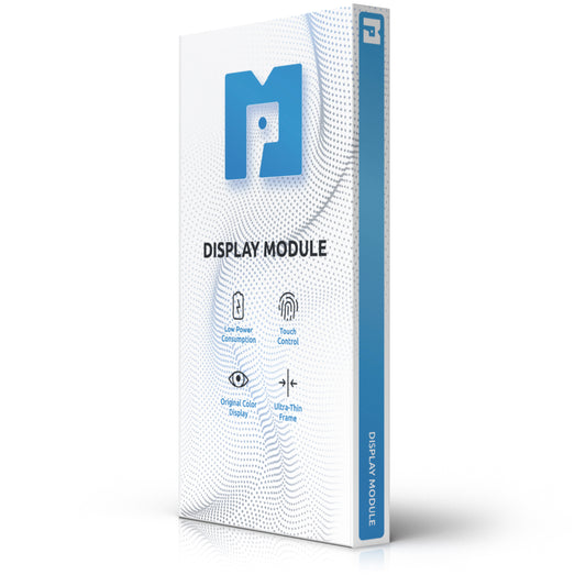 Display mit Touchscreen MP kompatibel mit Samsung Galaxy M22 M225, mit Rahmen, Schwarz
