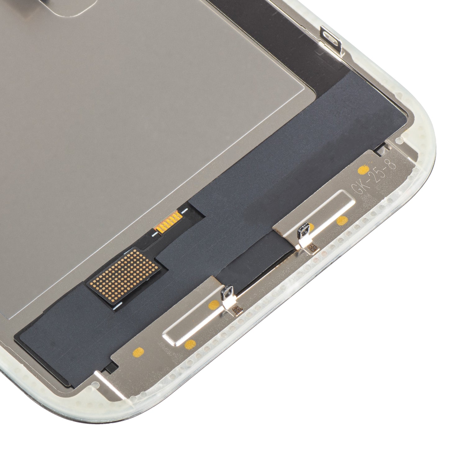 MP Touchscreen Display compatible with Apple iPhone 16 Pro, with Frame, Movable IC FHD OLED Version, Black