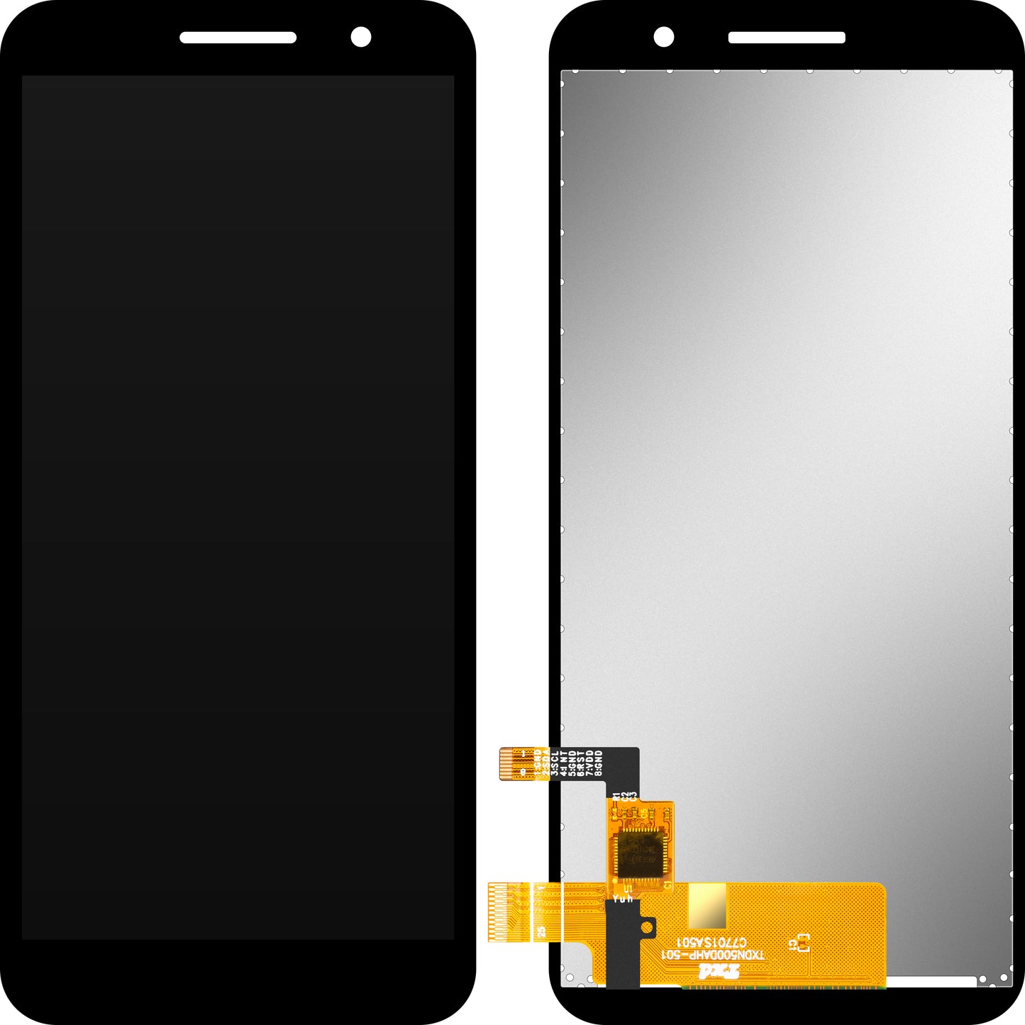 Display mit Touchscreen MP kompatibel mit Alcatel 1