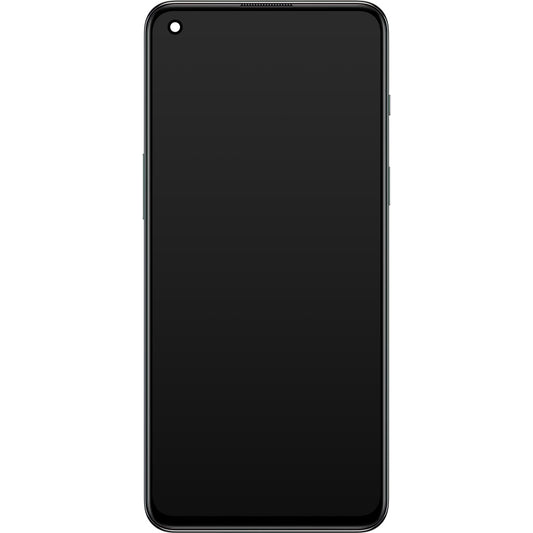 Display / Touchscreen für OnePlus Nord 2T | mit Rahmen | Grün (Jade Fog) | Service Pack